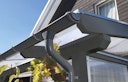Vorschaubild Skan Holz Metall Regenrinnen für Flachdach-Carports