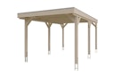 Vorschaubild Skan Holz Grunewald - Flachdach Carport aus Leimholz Breite 321 cm