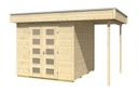 Vorschaubild Skan Holz 28 mm Blockbohlenhaus Venlo 2