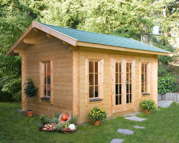 Skan Holz 70 mm Blockbohlenhaus Montreal 2