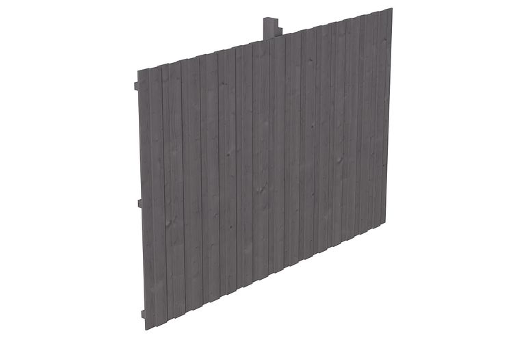 Skan Holz Rückwand für Leimholz Einzel- Carports - Deckelschalung