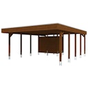 Vorschaubild Skan Holz Carport Friesland 557x708 cm inkl. Abstellraum Sparset 4