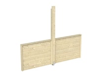 Skan Holz Brüstung halbhoch für Pavillon Toulouse Skan Holz Brüstung halbhoch für Pavillon ToulouseZubehörbild