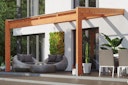 Vorschaubild Skan Holz Terrassenüberdachung Novara Breite 557 cm
