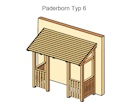 Vorschaubild Skan Holz Pultdach Vordach Paderborn