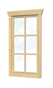 Vorschaubild Skan Holz Einzelfenster für 45 mm Gartenhäuser