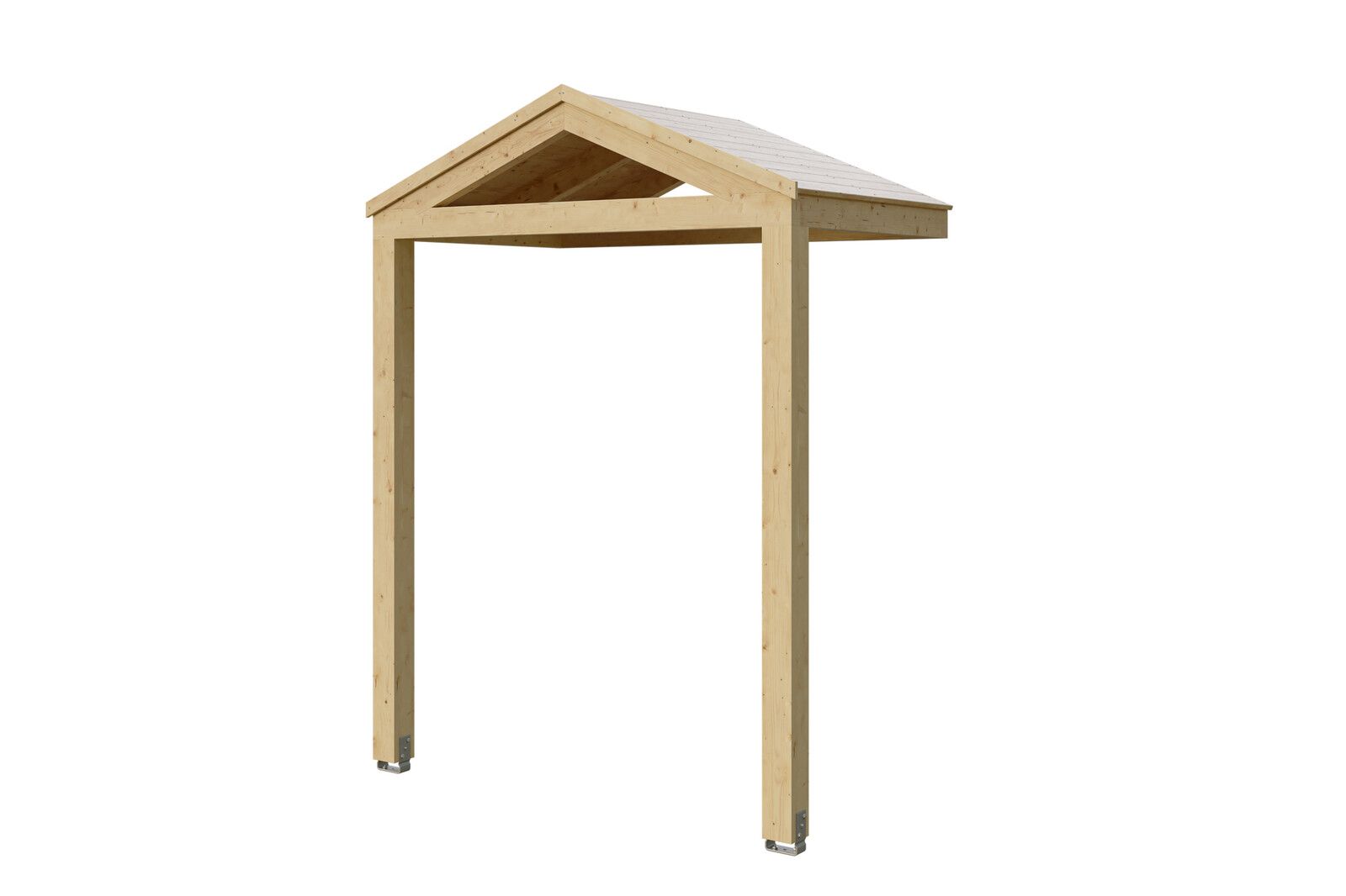 Skan Holz Satteldach Vordach Sellin