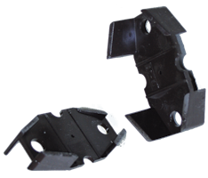 Distanzkeil für PVC Rinnenhalter, RG100 Typ 300 weiß