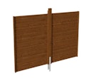 Vorschaubild Skan Holz Rückwand für Einzelcarports - Profilschalung