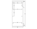 Vorschaubild Skan Holz Wendland - Walmdach Carport aus Leimholz Breite 362 cm