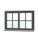 Vorschaubild Skan Holz Doppelfenster für Carports