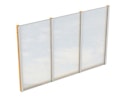 Vorschaubild Skan Holz Seitenwände aus Polycarbonat für Terrassendach (freistehend)