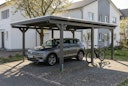 Vorschaubild Skan Holz Emsland - Flachdach Carport aus Leimholz Breite 402 cm