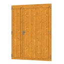 Vorschaubild Skan Holz Doppeltür für Carports/Gartenhäuser Rahmenaußenmaß 148 x 198 cm
