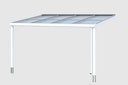 Vorschaubild Skan Holz Aluminium Terrassenüberdachung Modena Breite 434 cm mit Echtglas-Dach