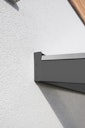 Vorschaubild Skan Holz Aluminium Terrassenüberdachung Monza Breite 434 cm mit Echtglas-Dach