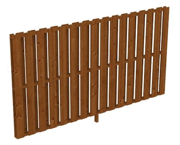 Skan Holz Seitenwand Deckelschalung für Terrassenüberdachung Douglasie