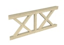 Vorschaubild Skan Holz Brüstung Andreaskreuz zu Pavillon Nice