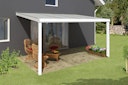 Vorschaubild Skan Holz Aluminium Terrassenüberdachung Genua Breite 434 cm