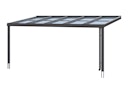 Vorschaubild Skan Holz Aluminium Terrassenüberdachung Modena Breite 541 cm mit Echtglas-Dach