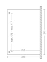 Vorschaubild Skan Holz Terrassenüberdachung Verona o. Mittelpfosten Breite 541 cm