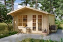 Vorschaubild Skan Holz 45 mm Blockbohlenhaus Stavanger/Skagen