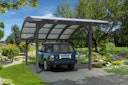 Vorschaubild Skan Holz Schwaben - Bogendach Einzelcarport aus Leimholz Breite 434 cm