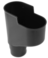Fallrohrabzweig 45 -87ø DN 60 weiß