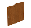 Vorschaubild Skan Holz Seitenwand für Leimholz Carports - Deckelschalung