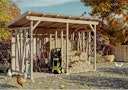 Vorschaubild Skan Holz Holzunterstand Max 2