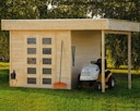 Vorschaubild Skan Holz 28 mm Blockbohlenhaus Venlo 2