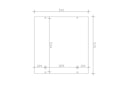 Vorschaubild Skan Holz Westerwald Design Doppelcarport aus Leimholz Breite 570 cm