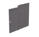 Vorschaubild Skan Holz Seitenwand für Leimholz Carports - Deckelschalung