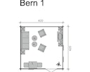 Vorschaubild Skan Holz 45 mm Blockbohlenhaus Bern 1
