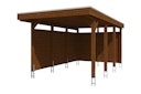 Vorschaubild Skan Holz Carport Friesland 314x555 cm inkl. Rück- und Seitenwände Sparset 1