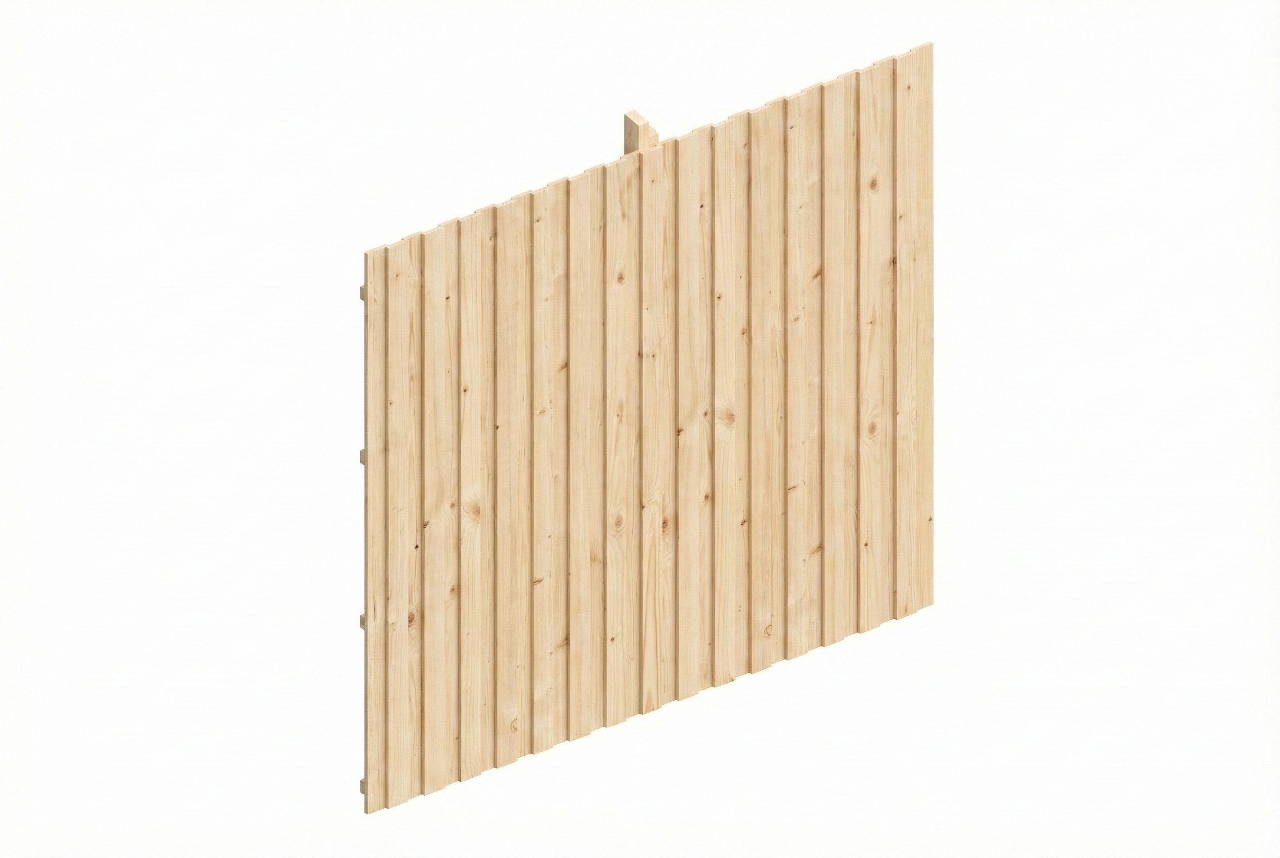 Skan Holz Carport Rückwand - Deckelschalung