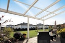 Vorschaubild Skan Holz Aluminium Terrassenüberdachung Monza Breite 541 cm