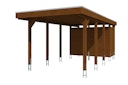 Vorschaubild Skan Holz Carport Friesland 314x708 cm inkl. Abstellraum Sparset 2