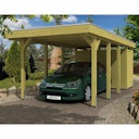 Vorschaubild Skan Holz Carport Friesland 314x708 cm inkl. Abstellraum Sparset 2