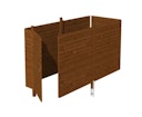 Vorschaubild Skan Holz Abstellraum C3 für Carports - Profilschalung