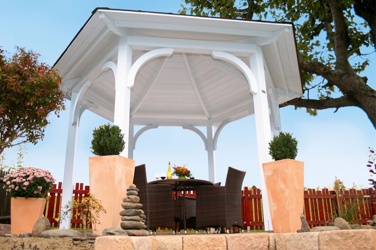 Skan Holz Pavillon Laube Versailles