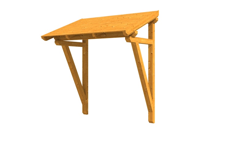 Skan Holz Pultdach Vordach Paderborn