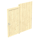 Vorschaubild Skan Holz Seitenwand für Leimholz Carports - Deckelschalung