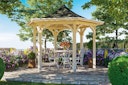 Vorschaubild Skan Holz Pavillon Laube Versailles