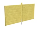 Vorschaubild Skan Holz Rückwand für Einzelcarports - Profilschalung