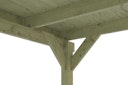 Vorschaubild Skan Holz Friesland - Flachdach Carport aus Nadelholz Breite 320 cm