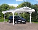 Vorschaubild Skan Holz Westerwald Design Einzelcarport aus Leimholz Breite 362 cm