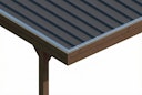 Vorschaubild Skan Holz Carport Friesland 320x555 cm inkl. 1 Einfahrtsbogen Set E