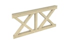 Vorschaubild Skan Holz Brüstung Andreaskreuz zu Pavillon Nice