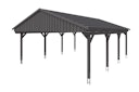 Vorschaubild Skan Holz Fichtelberg - Satteldach Einzelcarport Breite 618 cm